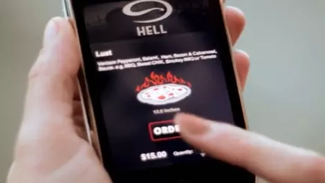 Hell pizza