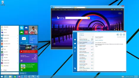 Windows start menu set for comeback...