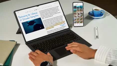 089 galaxy t9uflip5s pen pro 2 hands on beigegraphite hi