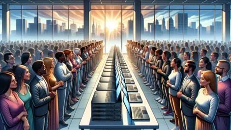 Telehouse donates laptops boosting digital inclusion in Tower Hamlets