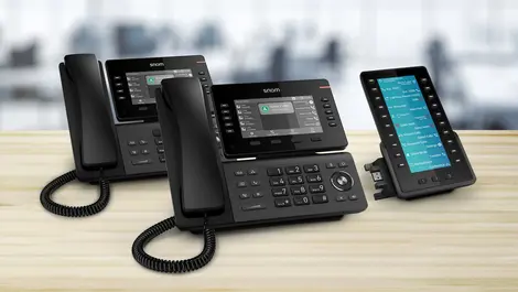 Snom unveils new IP deskphones & expansion module