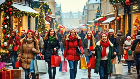 Positive economic forecast boosts holiday spending hopes