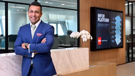 Terry smagh  infor senior vice president and general manager for asia pacific and japan