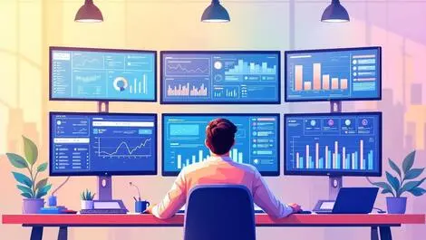 It professional monitoring system health analytics office workers modern it support