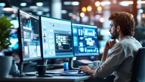 Modern it service desk workflow diagrams digital assistants employee engagement