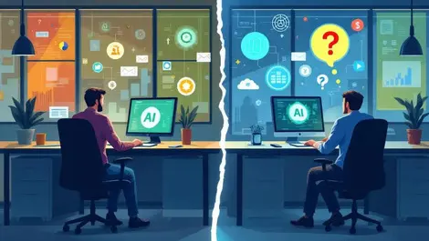 Perception gap widens on AI adoption in UK midmarket finance