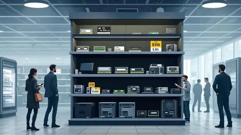 European pc store half empty shelves ram ssd price spike ai supply