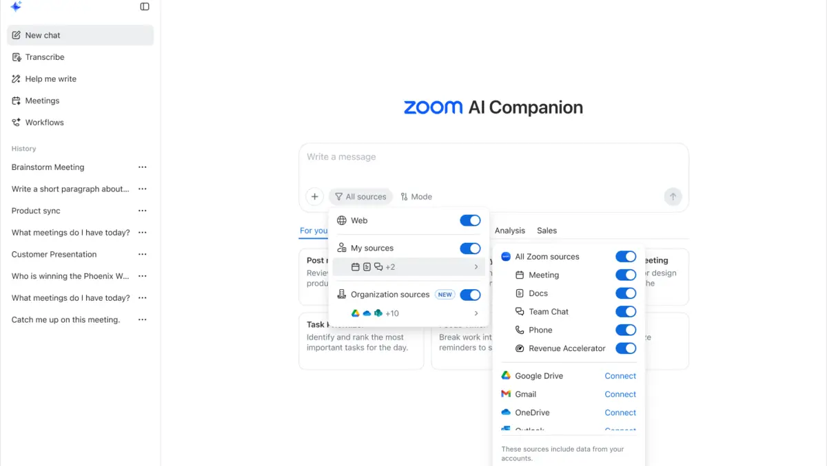 Zoom expands agentic AI to automate workplace tasks