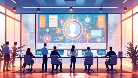 Modern corporate it control room ai agents enterprise automation