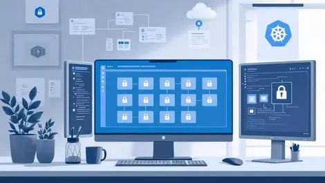 Developer workspace secure containers kubernetes cloud diagrams
