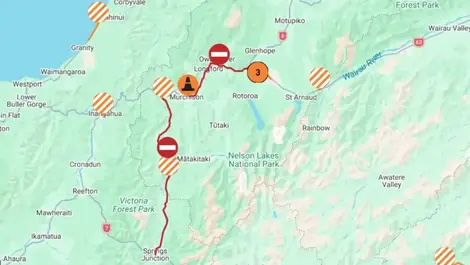 Weather: Heavy rain falls on lower North, upper South Island